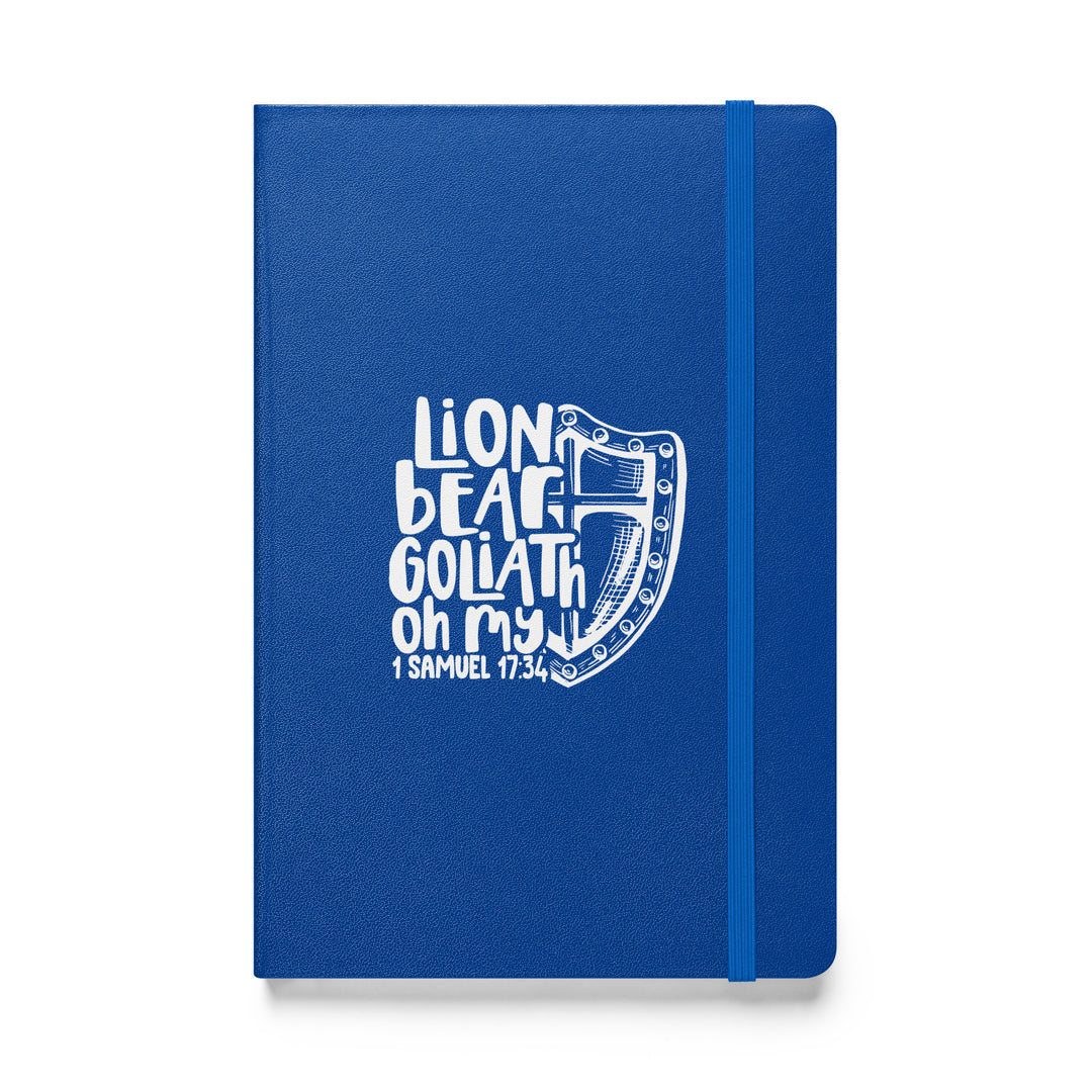 Sermon Notes Notebook Lion, Bear, Goliath Oh My Sermon Notebooks Blue  