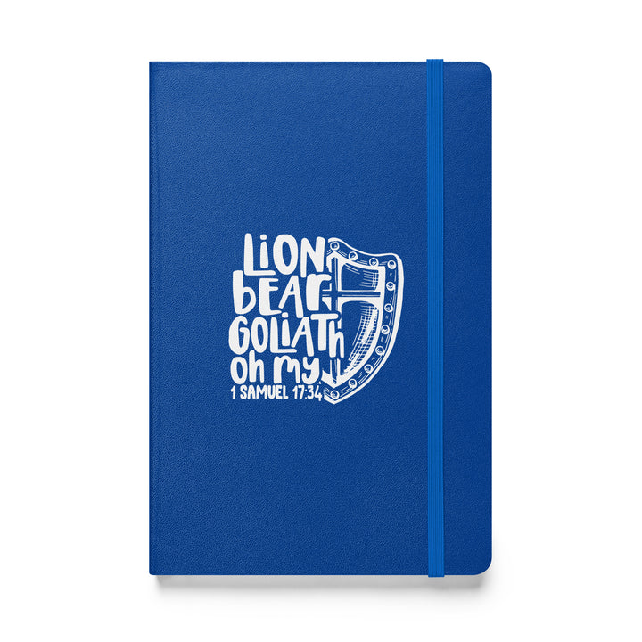 Sermon Notes Notebook Lion, Bear, Goliath Oh My Sermon Notebooks Blue  