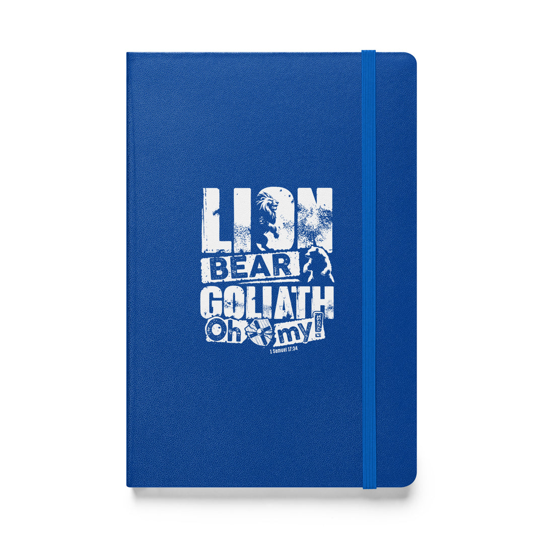 Sermon Notes Notebook Lion, Bear, Goliath Sermon Notebooks Blue  