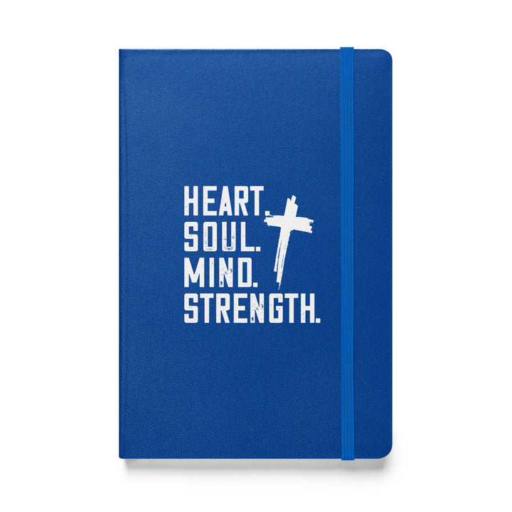 Sermon Notes Notebook Heart Soul Mind Strength Cross Sermon Notebooks Blue  