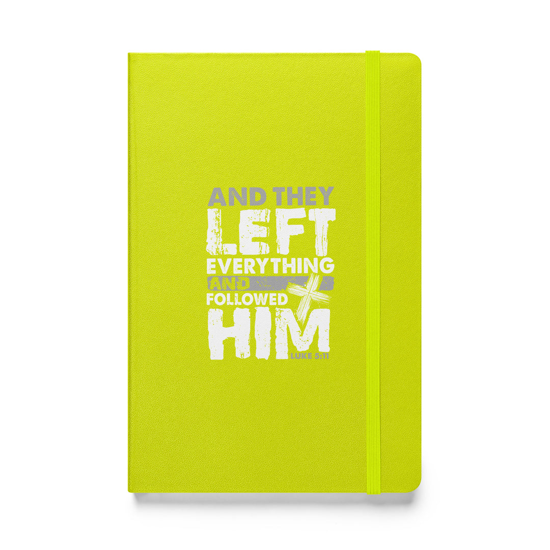 Sermon Notes Notebook Left Everything Sermon Notebooks Lime  