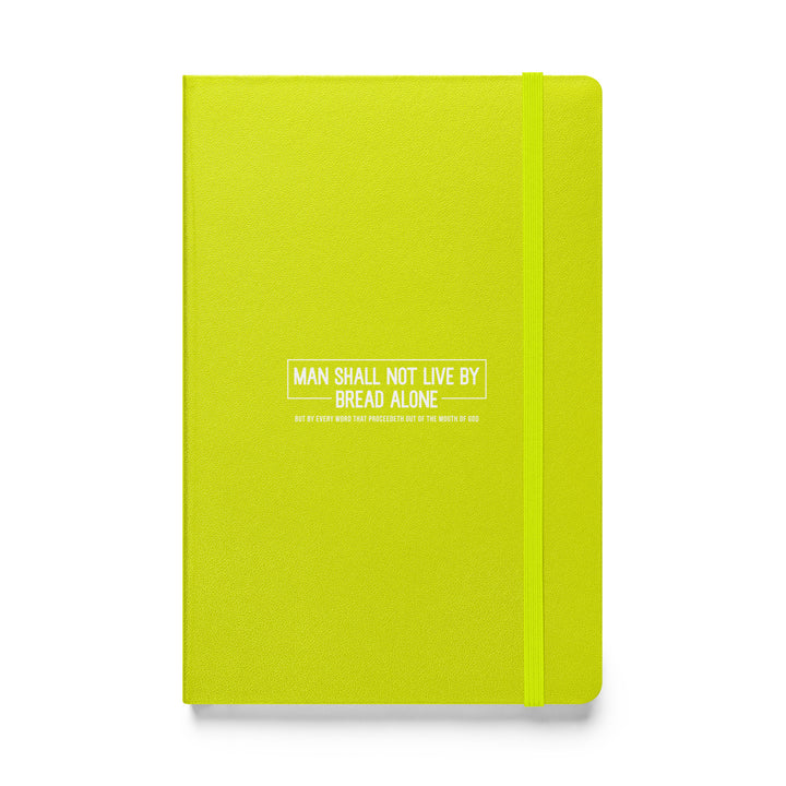 Sermon Notes Notebook Man Shall Not Live By Bread Alone Sermon Notebooks Lime  