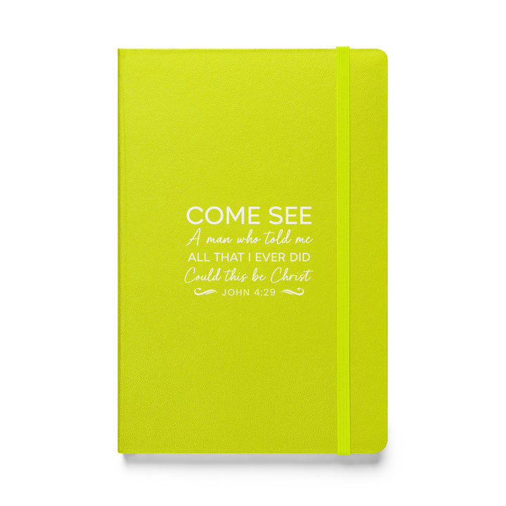 Sermon Notes Notebook Come See Sermon Notebooks Lime  