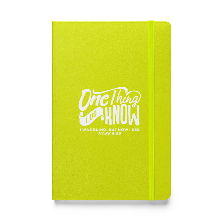 Sermon Notes Notebook Now I See Hardcover Sermon Notebooks Lime  