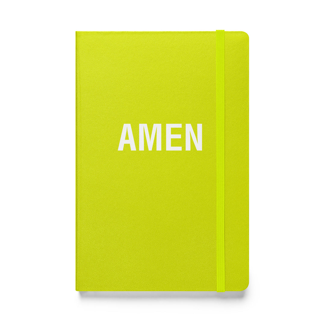 Sermon Notes Notebook Amen Sermon Notebooks Lime  