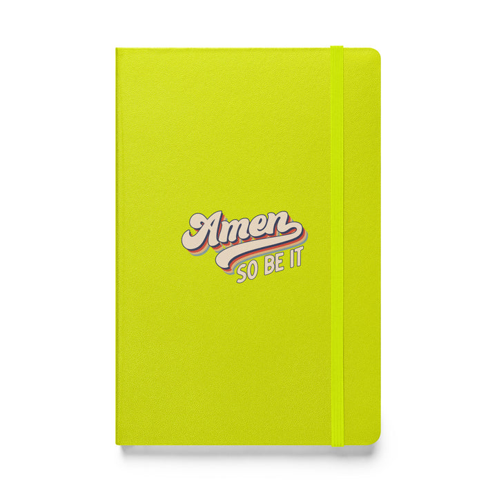 Sermon Notes Notebook Amen Hardcover Sermon Notebooks Lime  