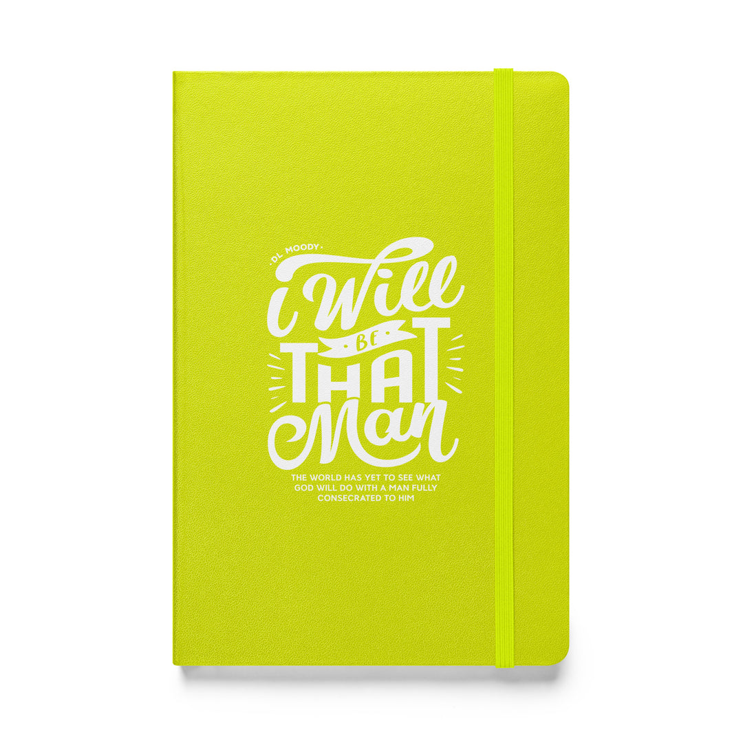 Sermon Notes Notebook I Will Be That Man Sermon Notebooks Lime  