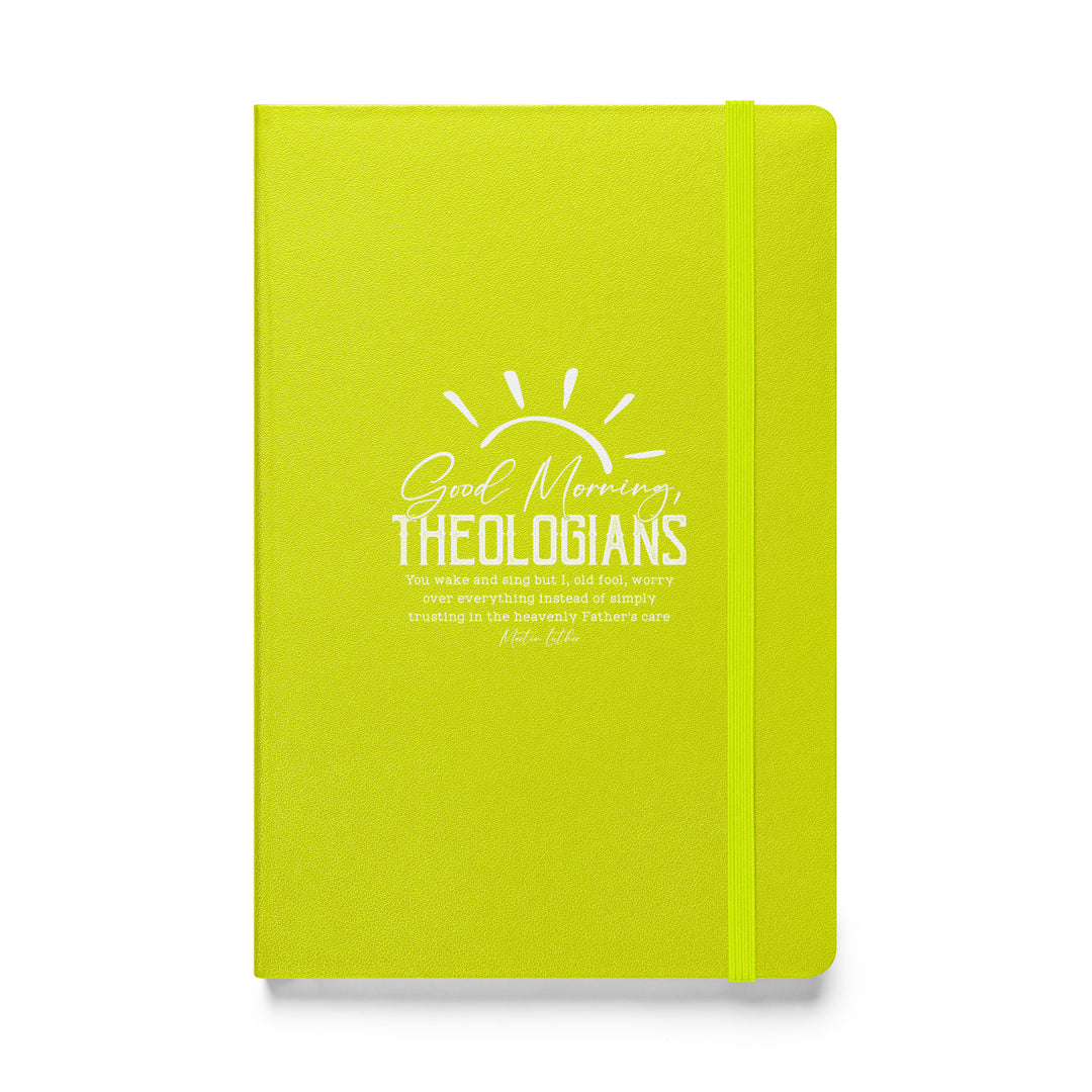 Sermon Notes Notebook Good Morning Theologians Sermon Notebooks Lime  