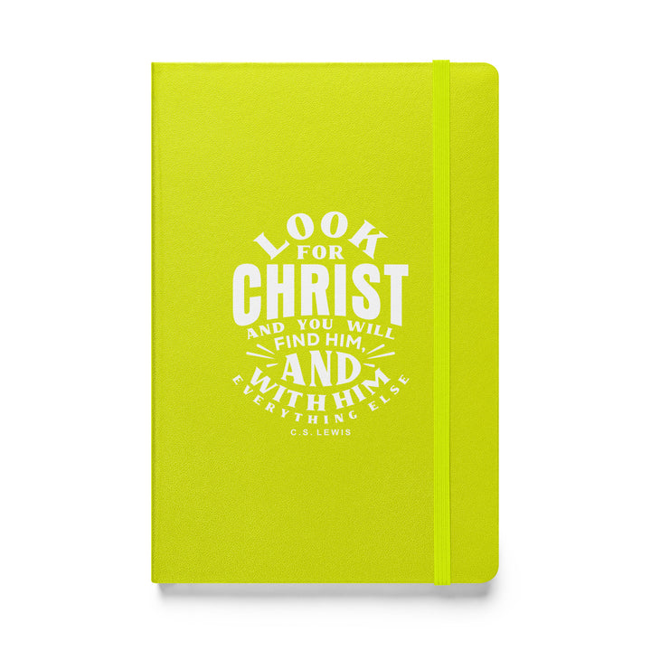 Sermon Notes Notebook Look For Christ Sermon Notebooks Lime  