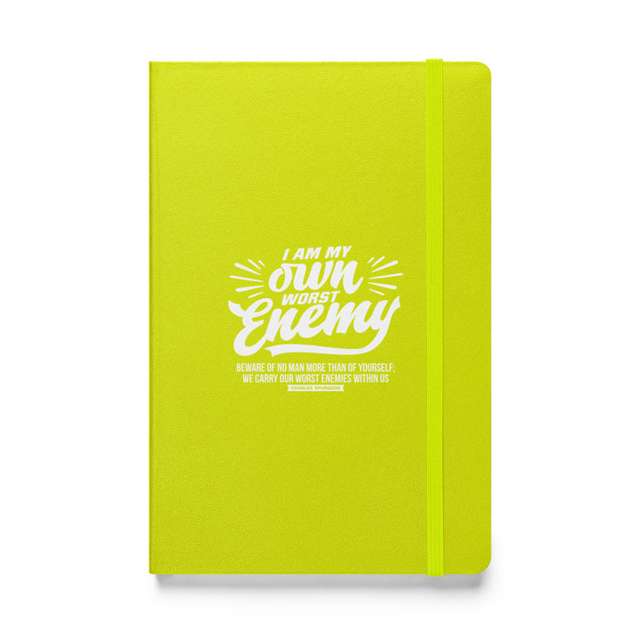 Sermon Notes Notebook Worst Enemy Sermon Notebooks Lime  