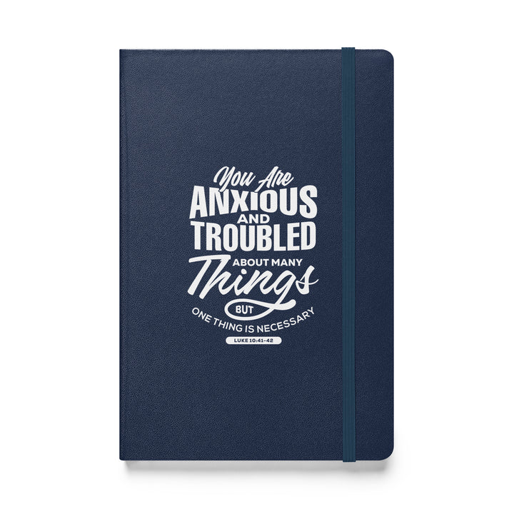 Sermon Notes Notebook Anxious and Troubled Sermon Notebooks Navy  