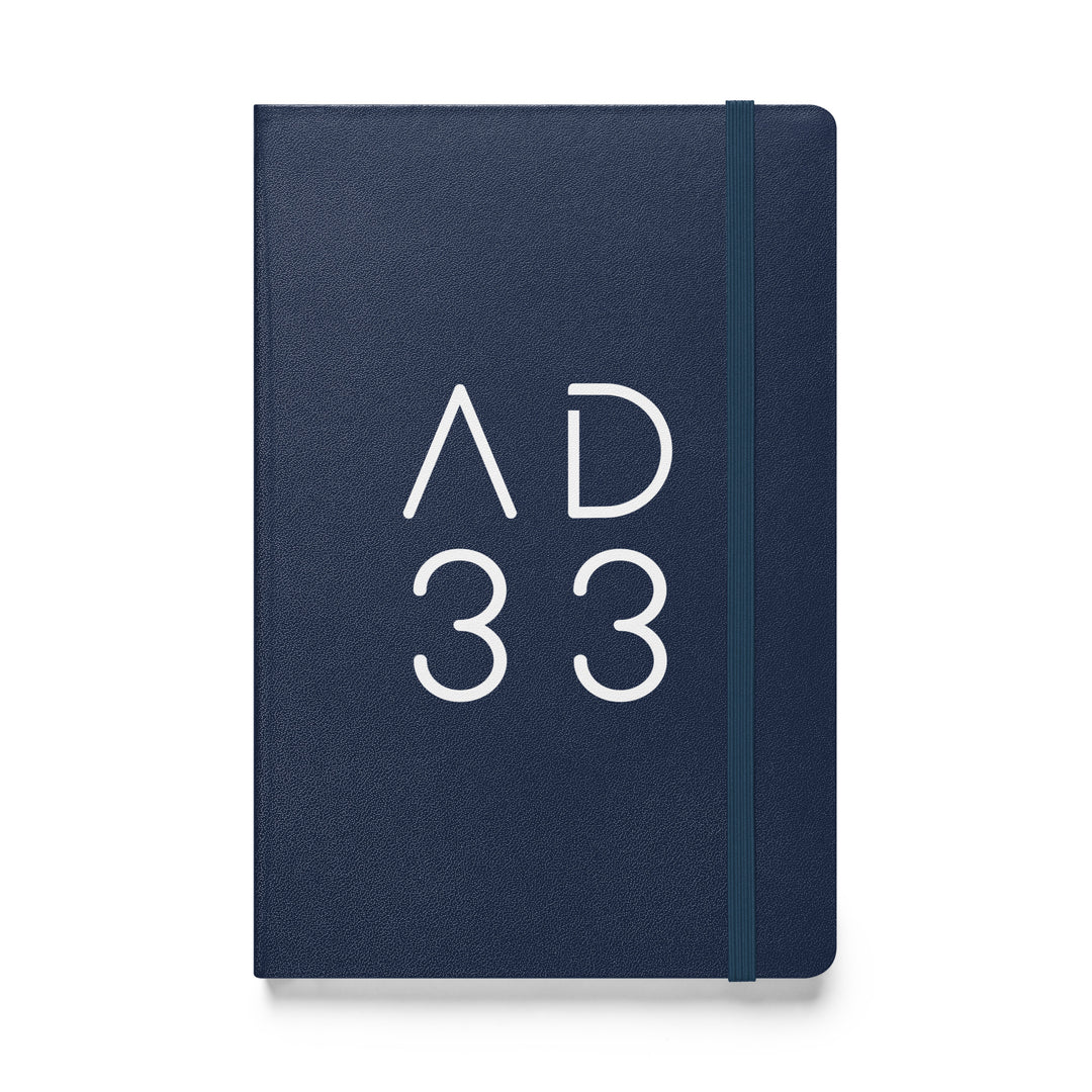 Sermon Notes Notebook AD 33 Hardcover Sermon Notebooks Navy  