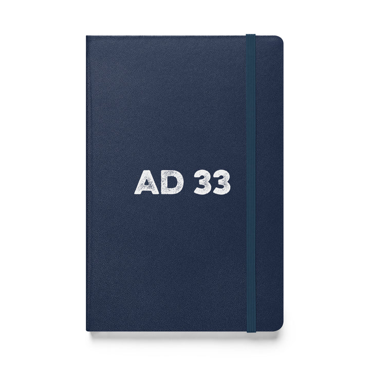 Sermon Notes Notebook AD 33 Hardcover Sermon Notebooks Navy  