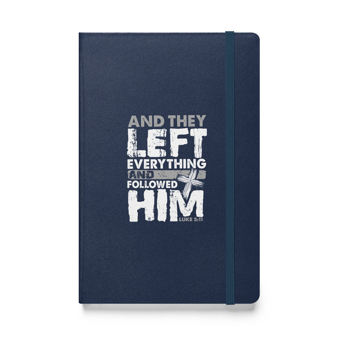 Sermon Notes Notebook Left Everything Sermon Notebooks Navy  