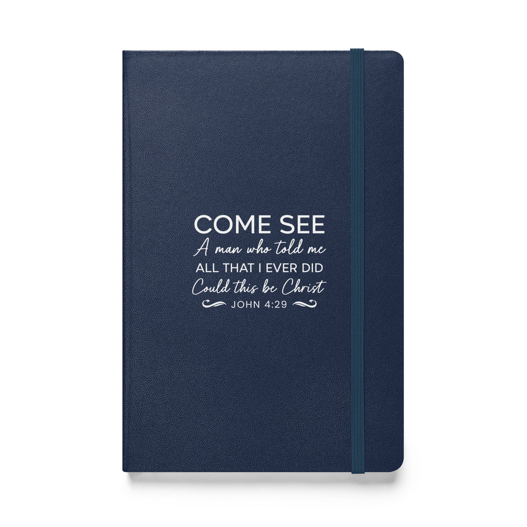 Sermon Notes Notebook Come See Sermon Notebooks Navy  