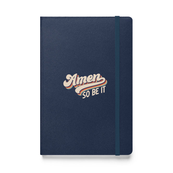 Sermon Notes Notebook Amen Hardcover Sermon Notebooks Navy  