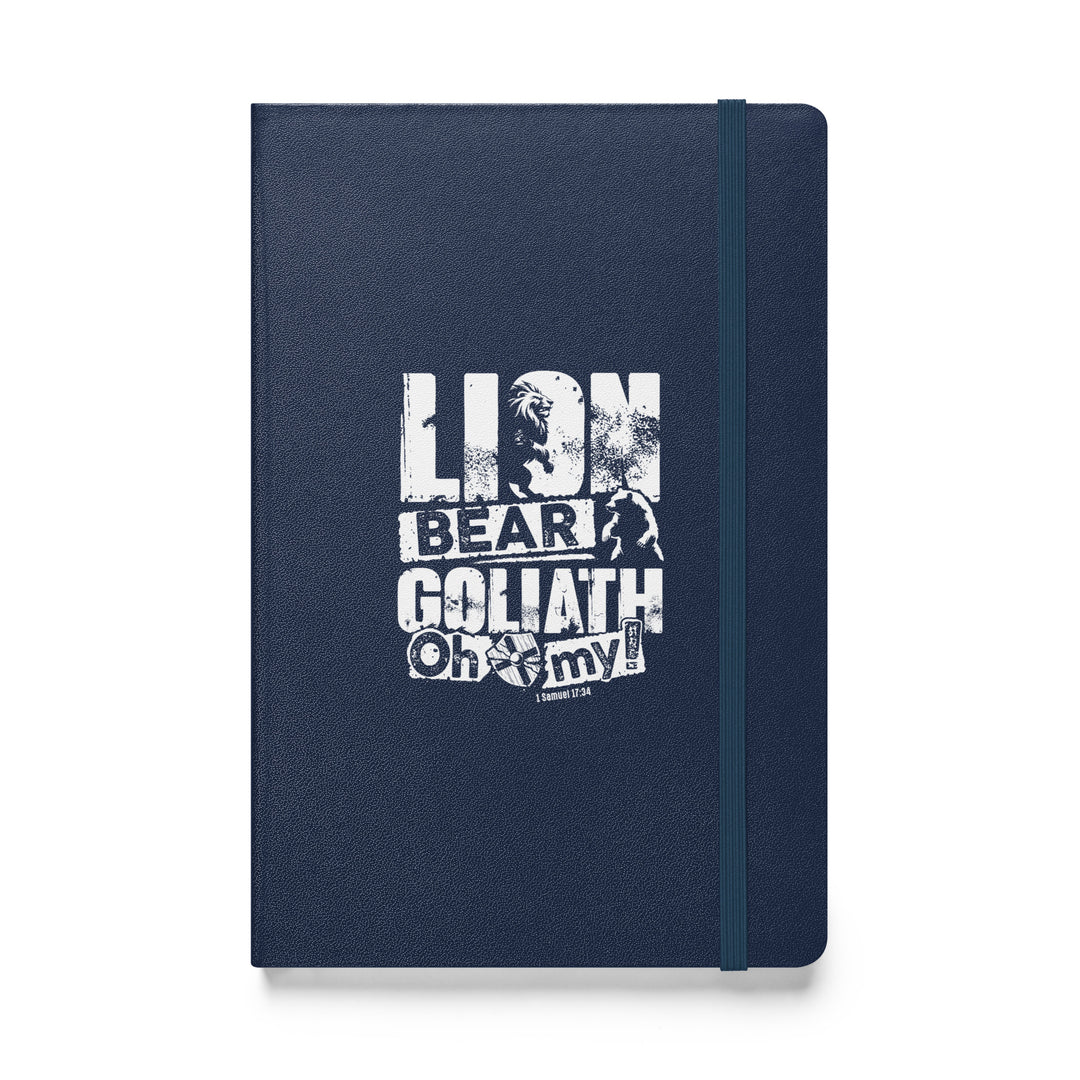 Sermon Notes Notebook Lion, Bear, Goliath Sermon Notebooks Navy  