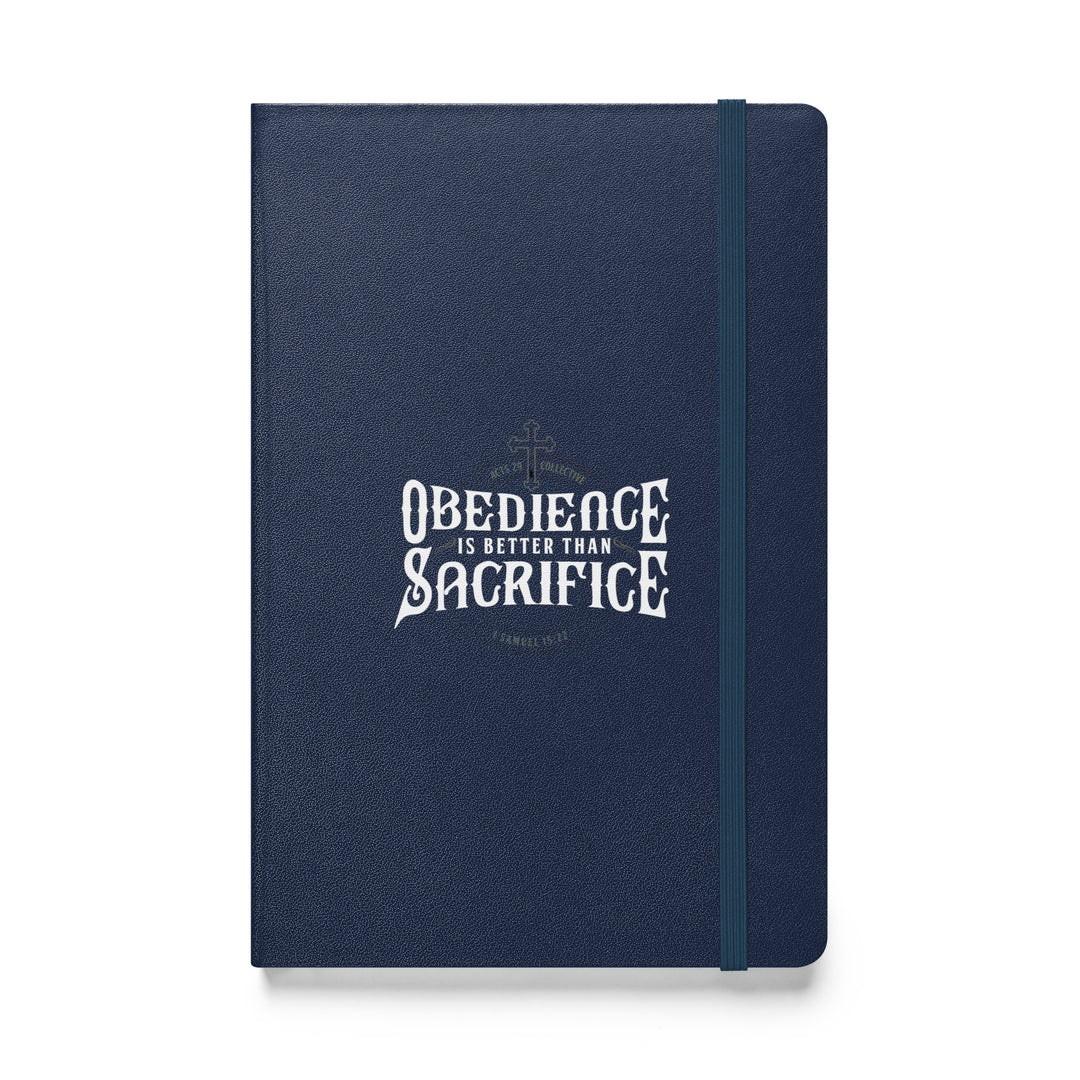 Sermon Notes Notebook Obedience Is Better Sermon Notebooks Navy  