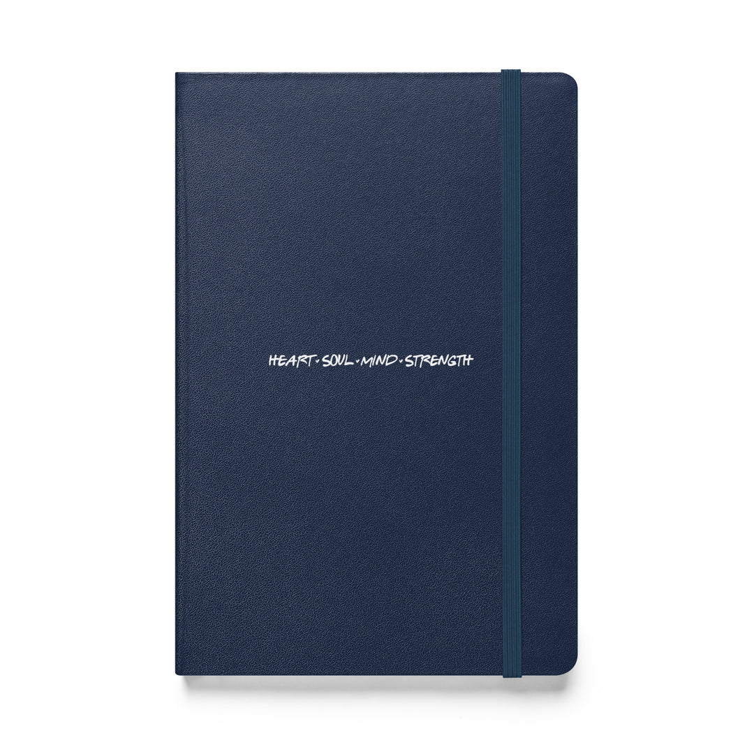 Sermon Notes Notebook Heart Soul Mind Strength Script Sermon Notebooks Navy  