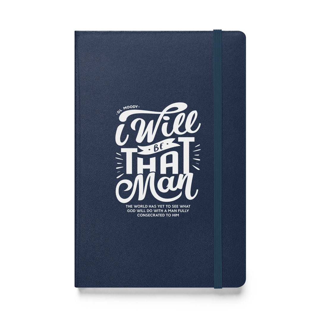 Sermon Notes Notebook I Will Be That Man Sermon Notebooks Navy  