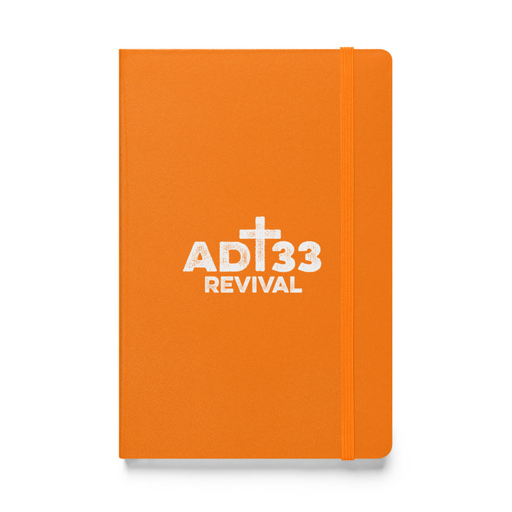 Sermon Notes Notebook AD33 Revival Sermon Notebooks Orange  