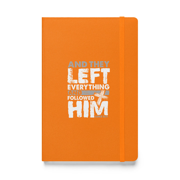 Sermon Notes Notebook Left Everything Sermon Notebooks Orange  