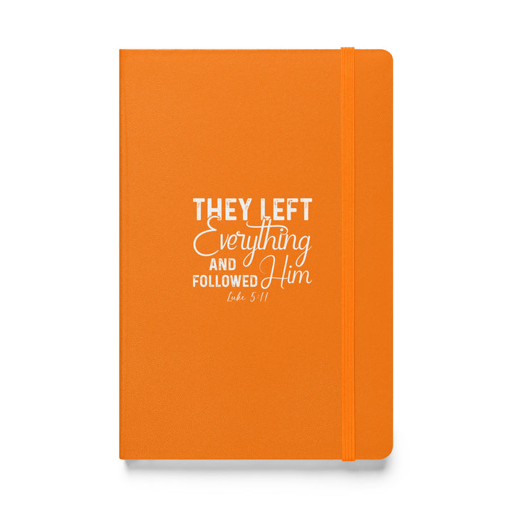 Sermon Notes Notebook Left Everything Sermon Notebooks Orange  