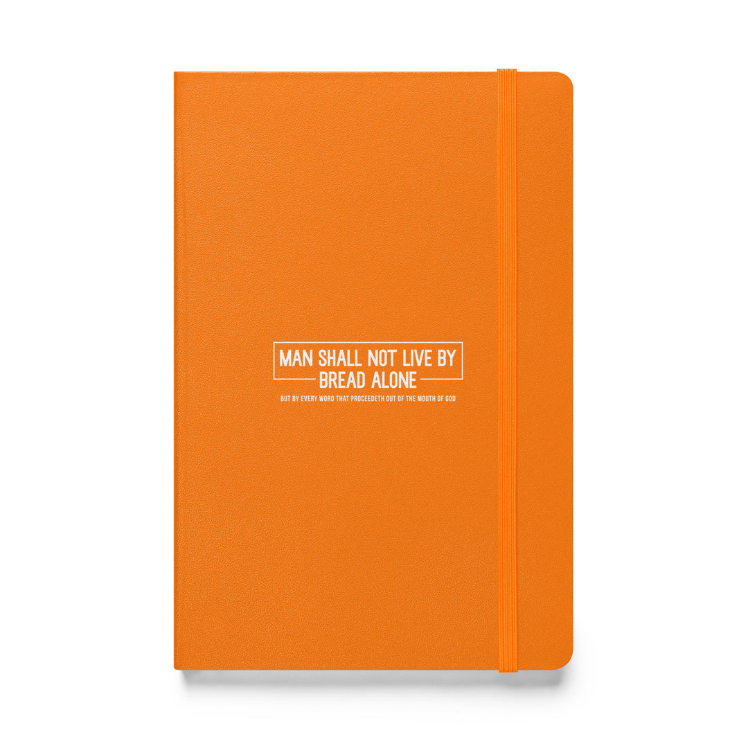 Sermon Notes Notebook Man Shall Not Live By Bread Alone Sermon Notebooks Orange  