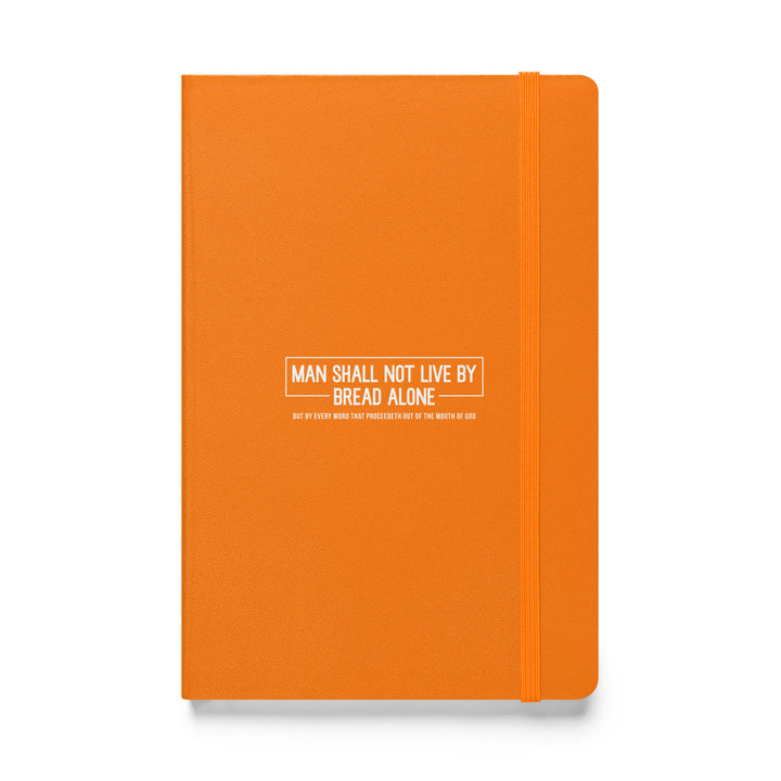 Sermon Notes Notebook Man Shall Not Live By Bread Alone Sermon Notebooks Orange  