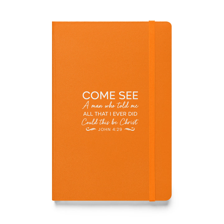 Sermon Notes Notebook Come See Sermon Notebooks Orange  