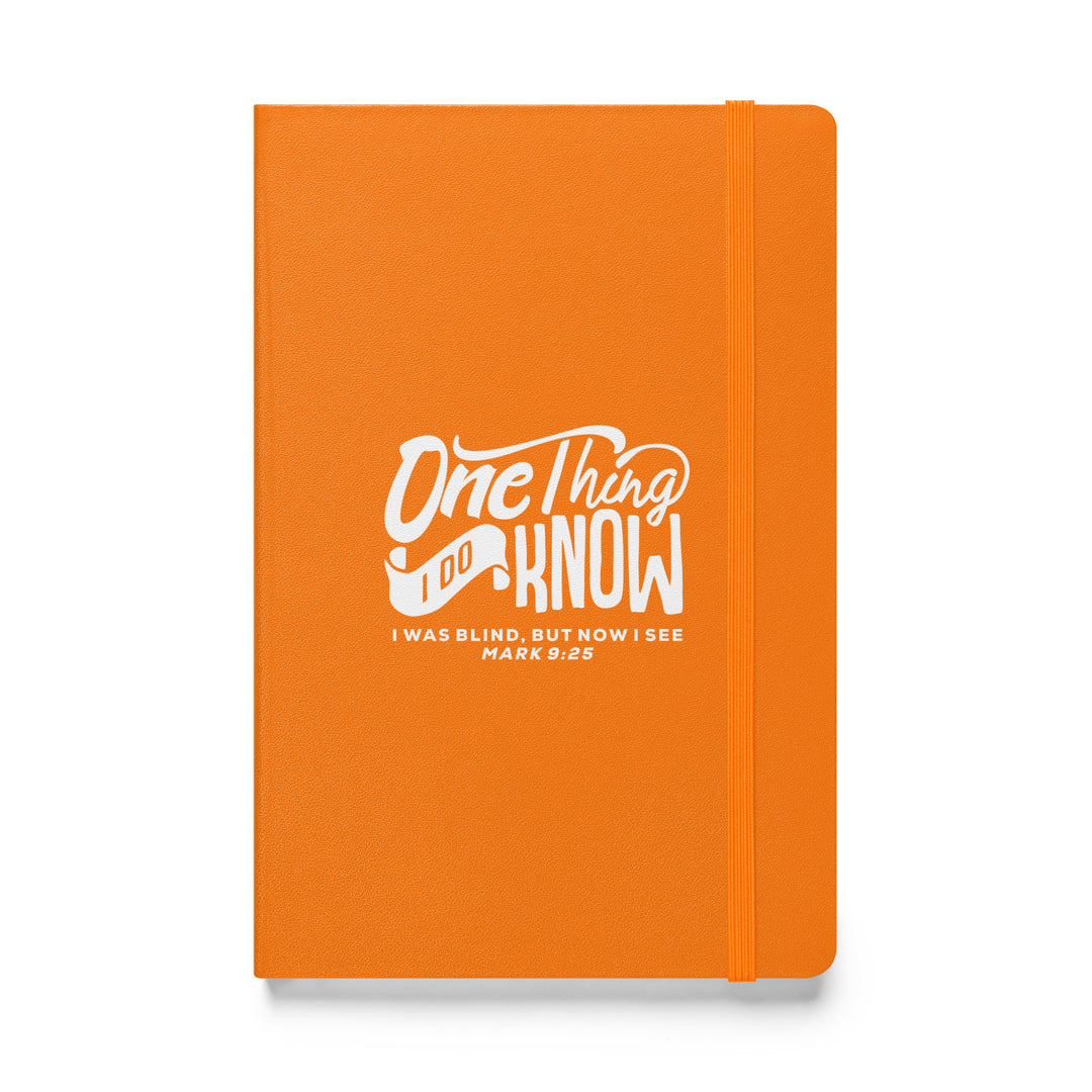 Sermon Notes Notebook Now I See Hardcover Sermon Notebooks Orange  