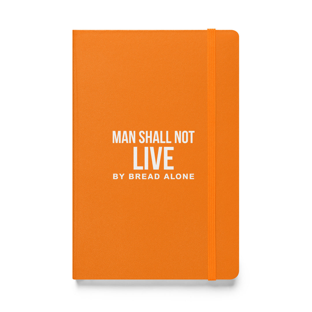 Sermon Notes Notebook Man Shall Not Live By Bread Alone Sermon Notebooks Orange  