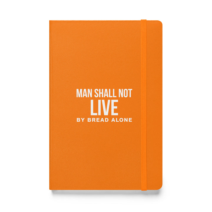 Sermon Notes Notebook Man Shall Not Live By Bread Alone Sermon Notebooks Orange  