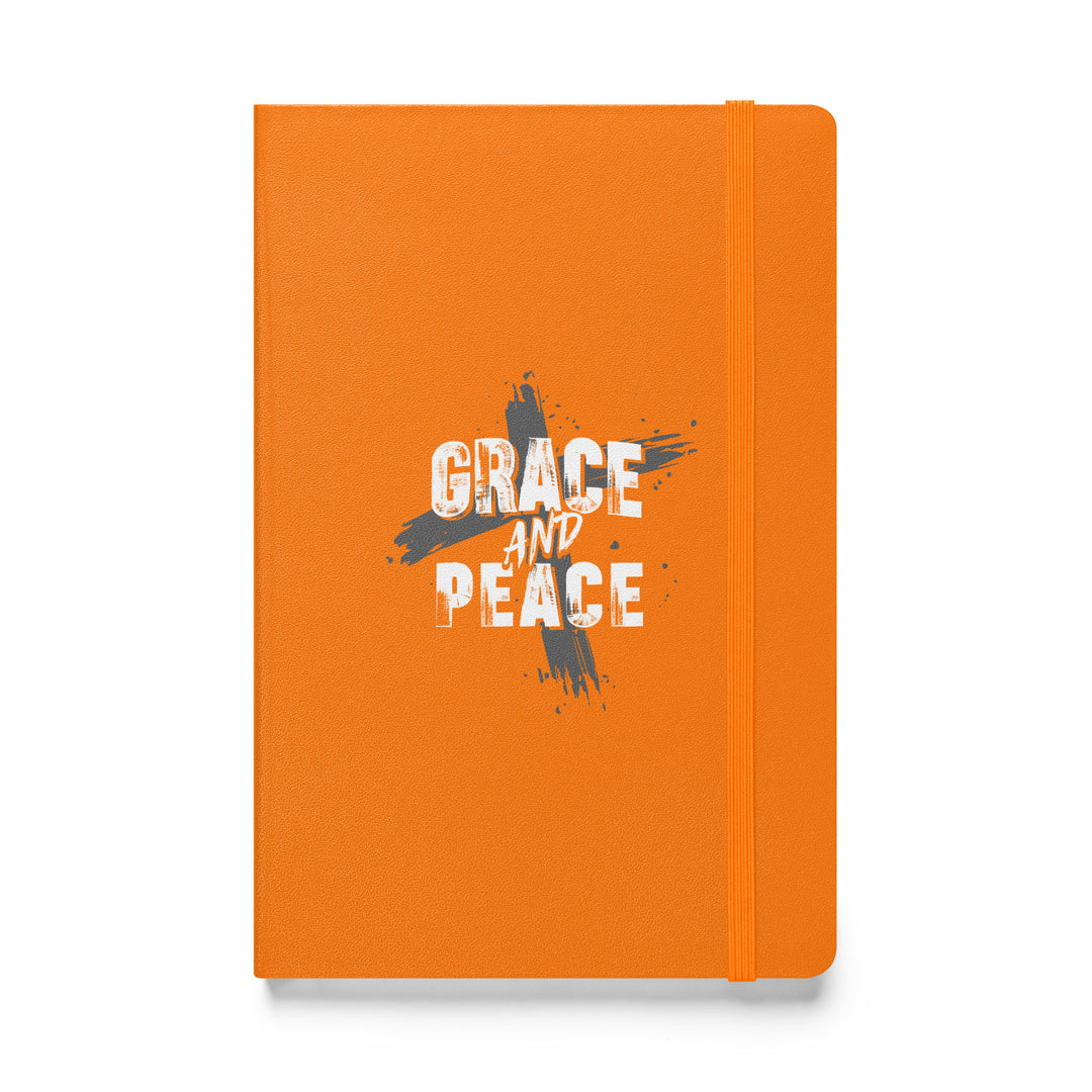 Sermon Notes Notebook Grace and Peace Cross Sermon Notebooks Orange  