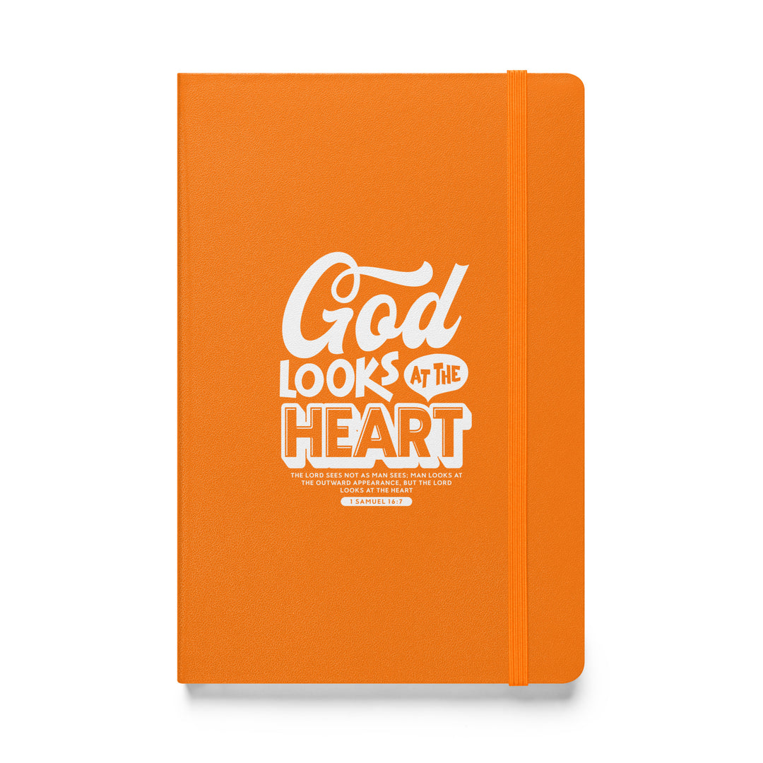 Sermon Notes Notebook God Looks At The Heart Sermon Notebooks Orange  