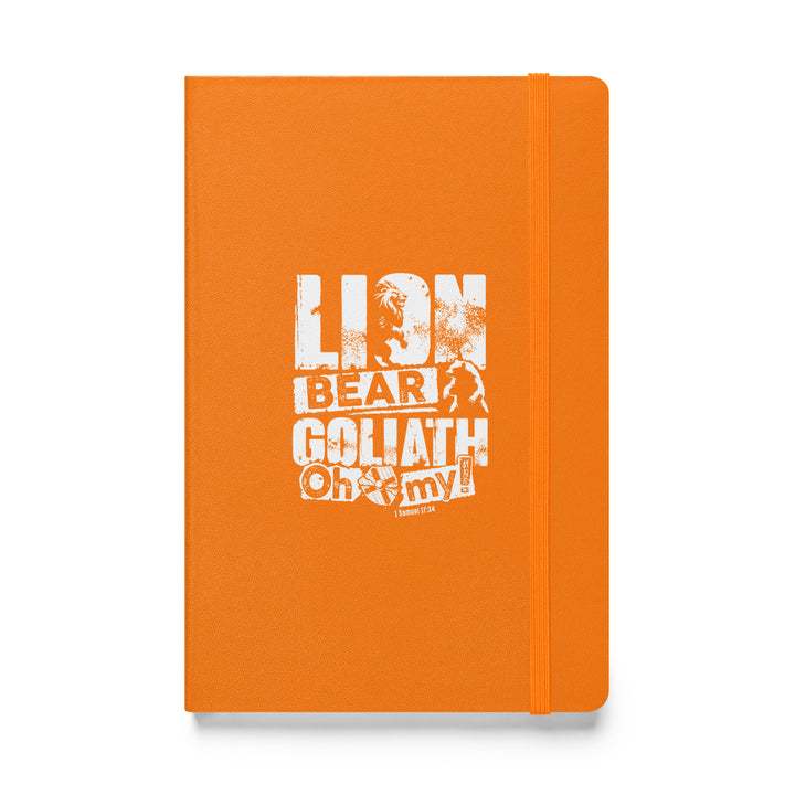 Sermon Notes Notebook Lion, Bear, Goliath Sermon Notebooks Orange  