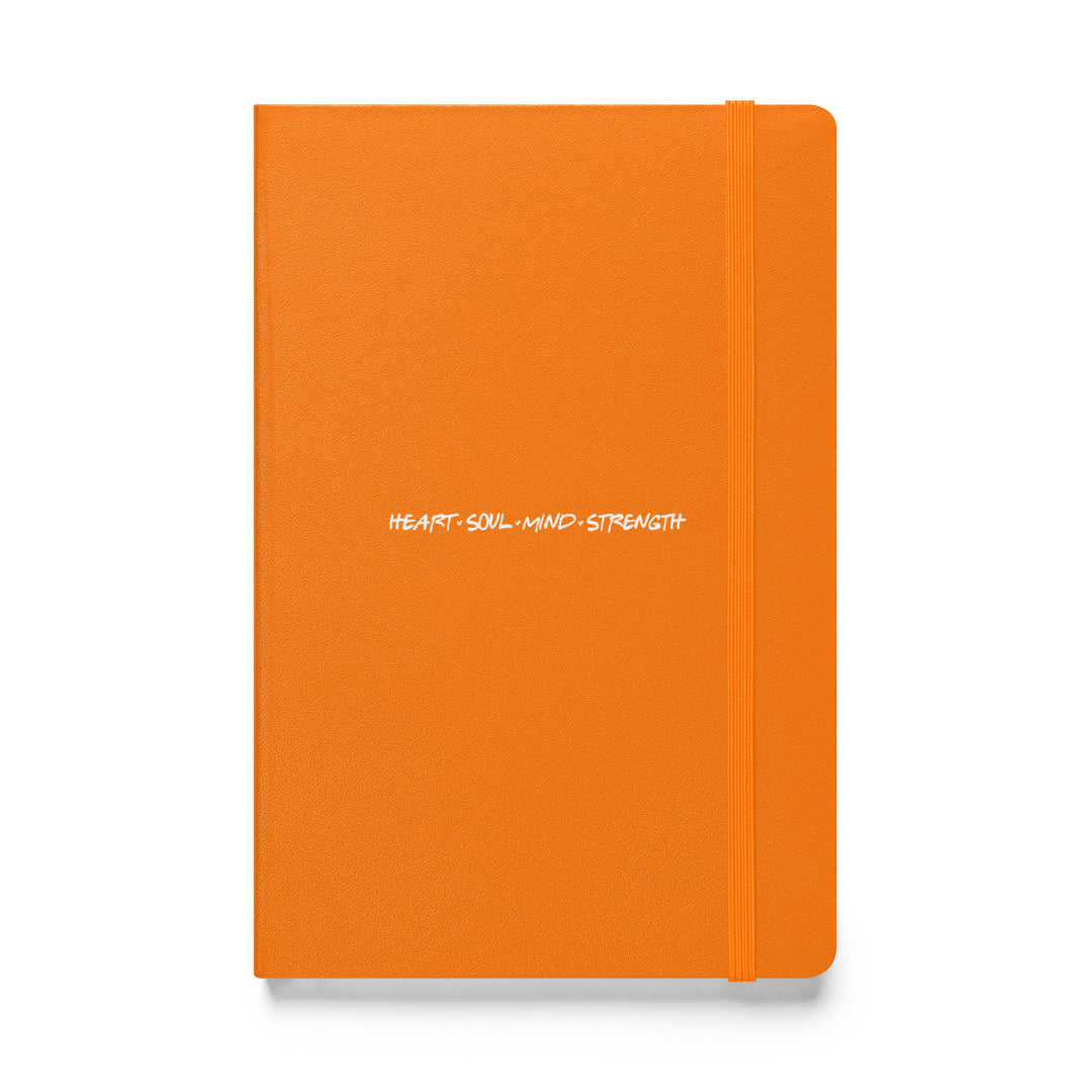 Sermon Notes Notebook Heart Soul Mind Strength Script Sermon Notebooks Orange  