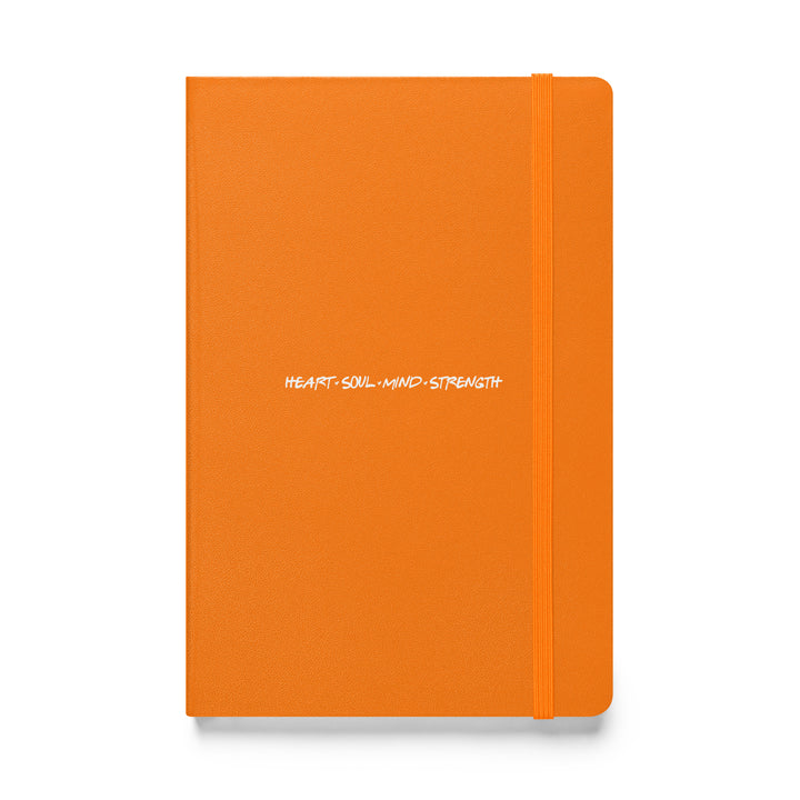 Sermon Notes Notebook Heart Soul Mind Strength Script Sermon Notebooks Orange  