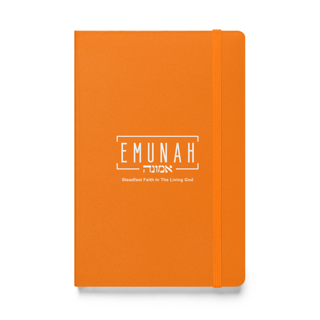 Sermon Notes Notebook Emunah Steadfast Faith Sermon Notebooks Orange  