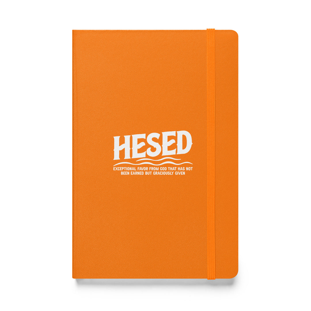 Sermon Notes Notebook Hesed Exceptional Favor Sermon Notebooks Orange  