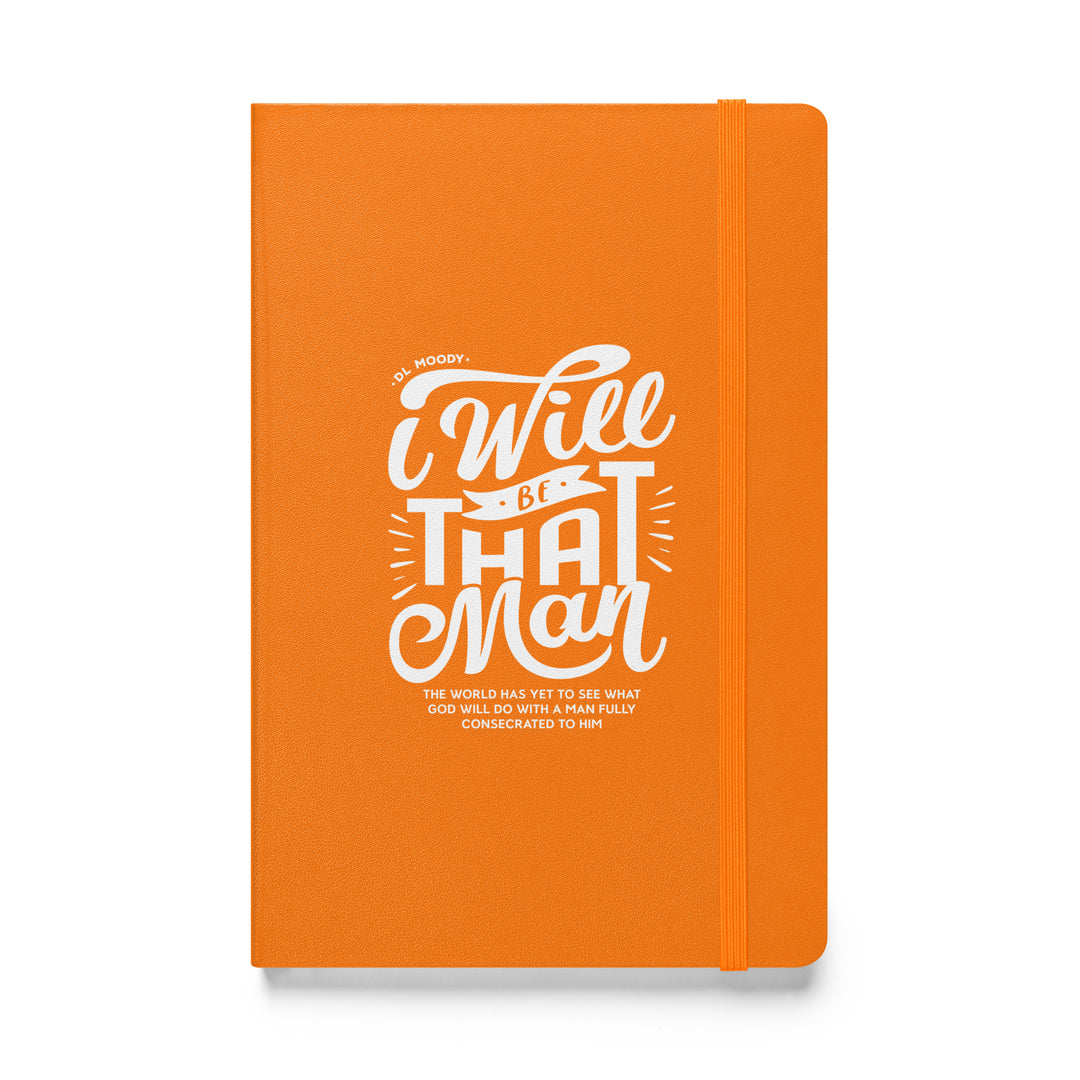 Sermon Notes Notebook I Will Be That Man Sermon Notebooks Orange  