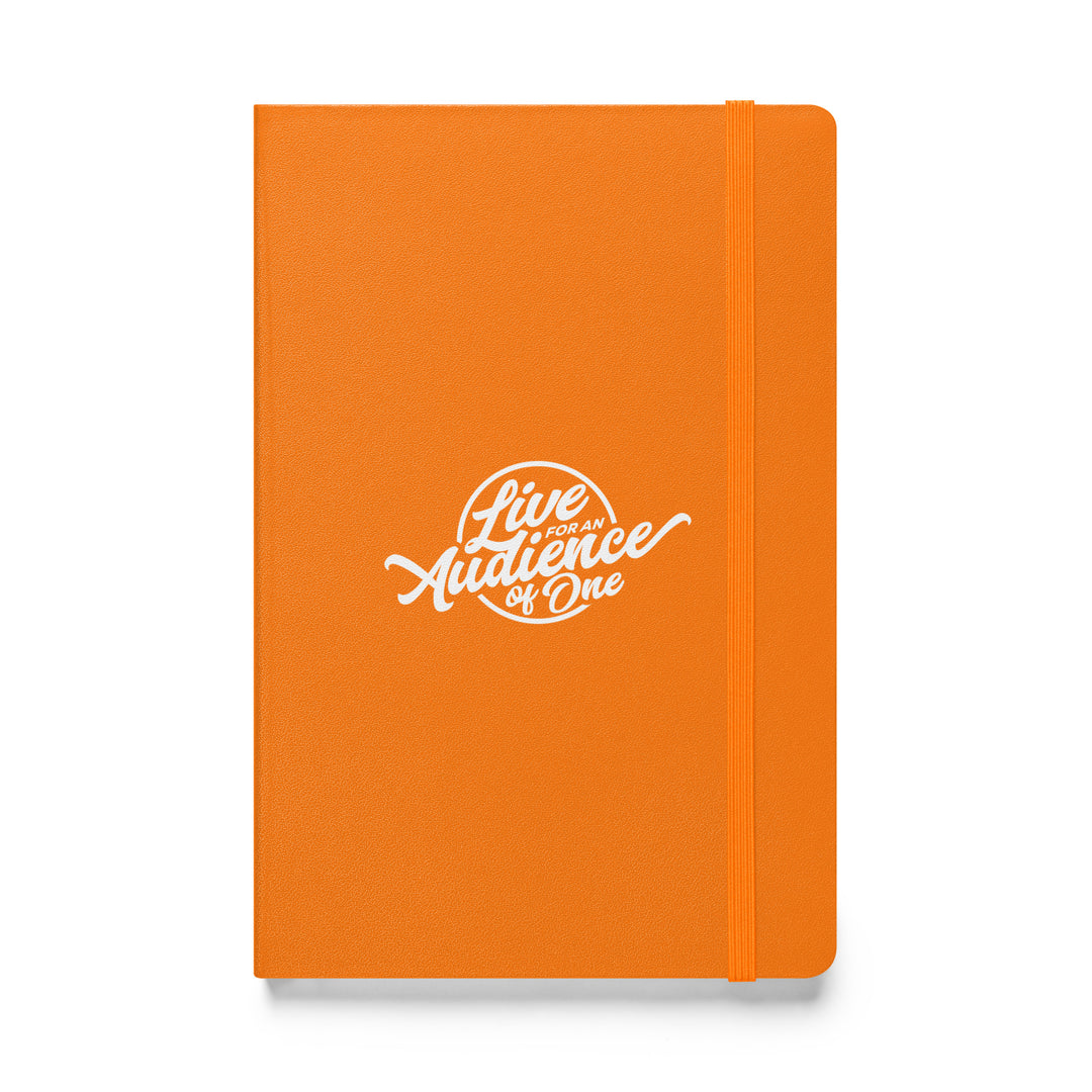 Sermon Notes Notebook Audience of One Sermon Notebooks Orange  