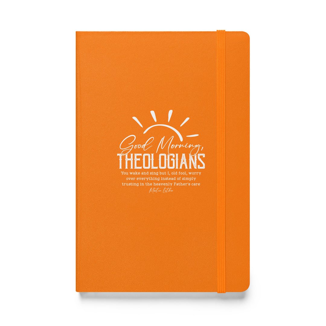 Sermon Notes Notebook Good Morning Theologians Sermon Notebooks Orange  