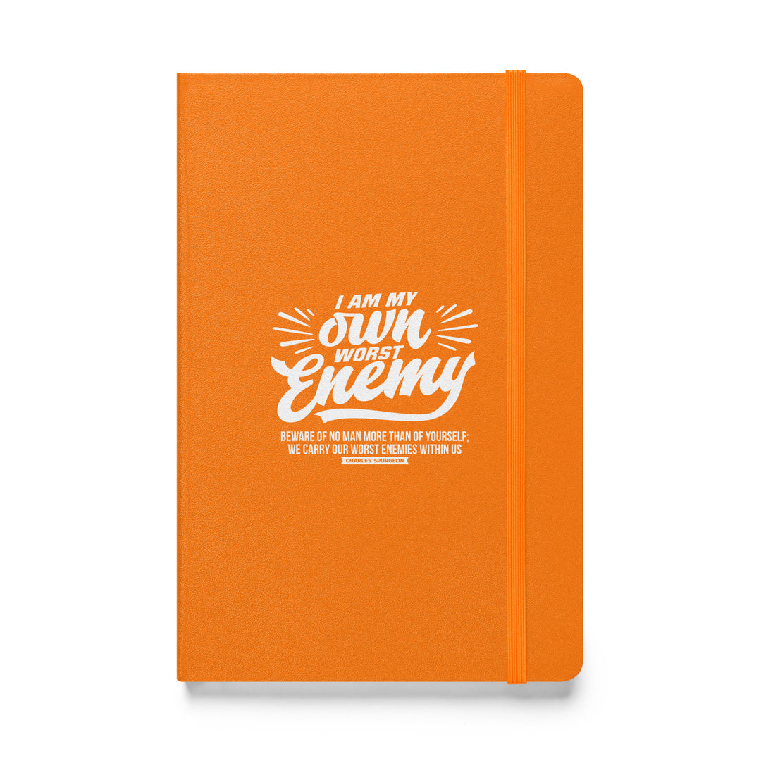 Sermon Notes Notebook Worst Enemy Sermon Notebooks Orange  