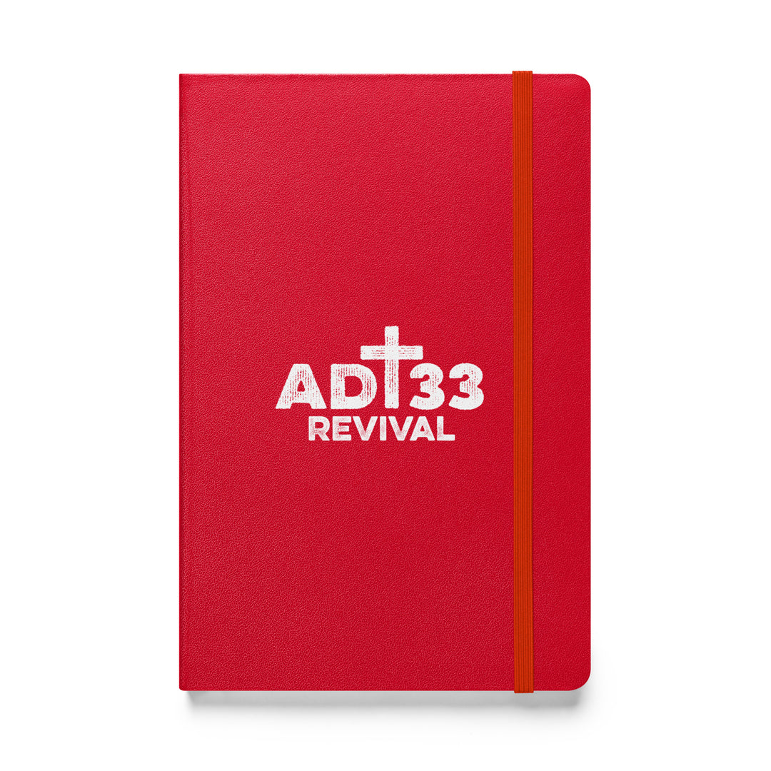 Sermon Notes Notebook AD33 Revival Sermon Notebooks Red  