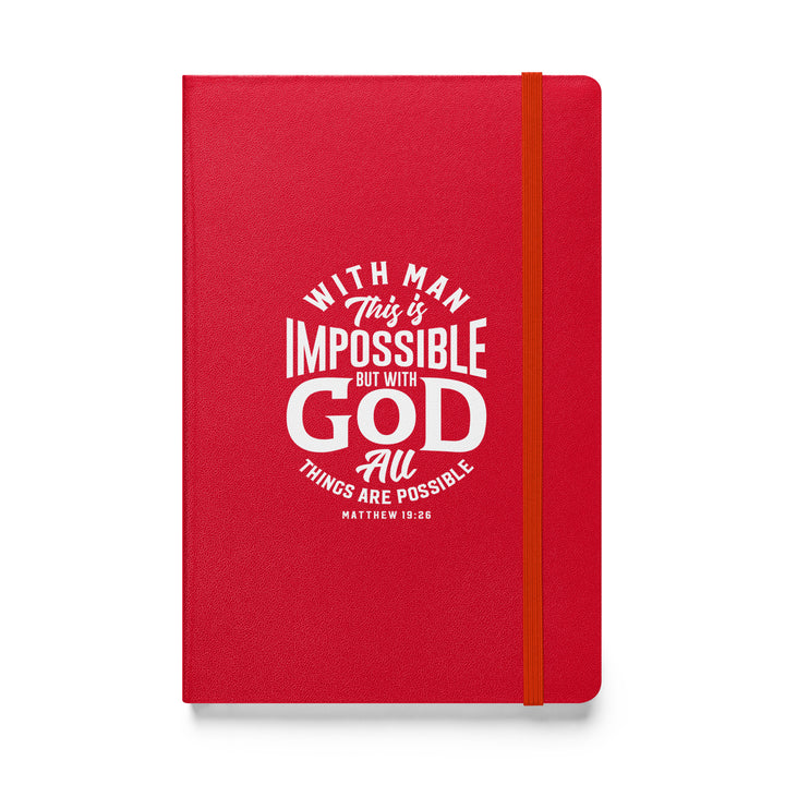 Sermon Notes Notebook All Things Are Possible Sermon Notebooks Red  