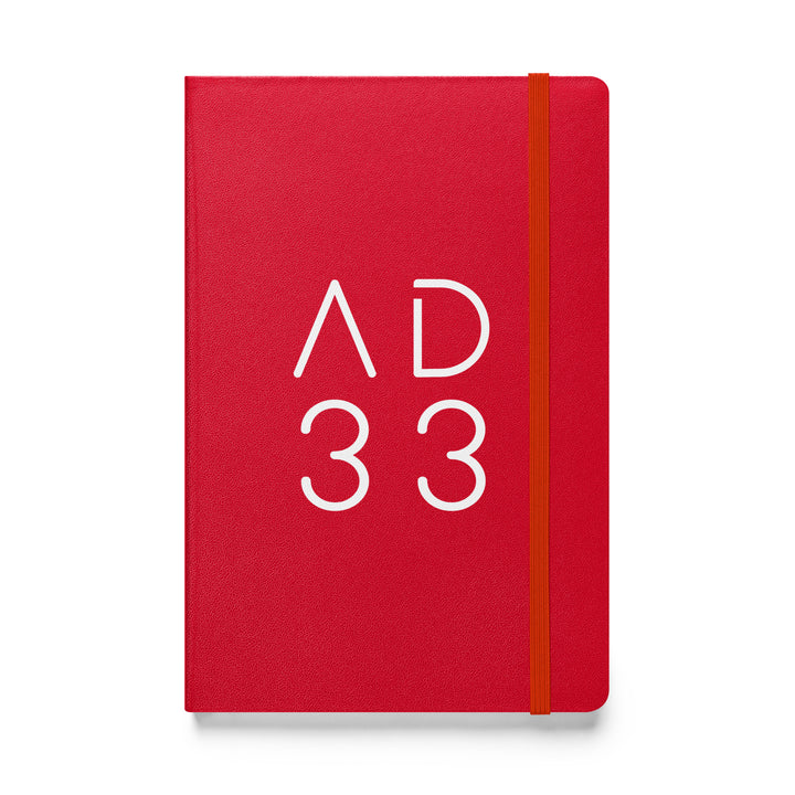 Sermon Notes Notebook AD 33 Hardcover Sermon Notebooks Red  