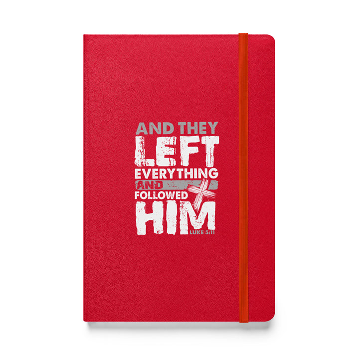 Sermon Notes Notebook Left Everything Sermon Notebooks Red  