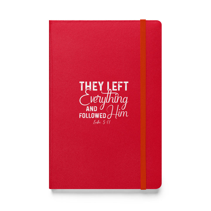 Sermon Notes Notebook Left Everything Sermon Notebooks Red  