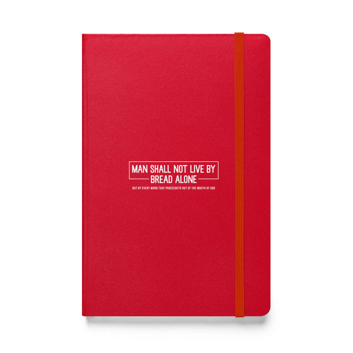 Sermon Notes Notebook Man Shall Not Live By Bread Alone Sermon Notebooks Red  